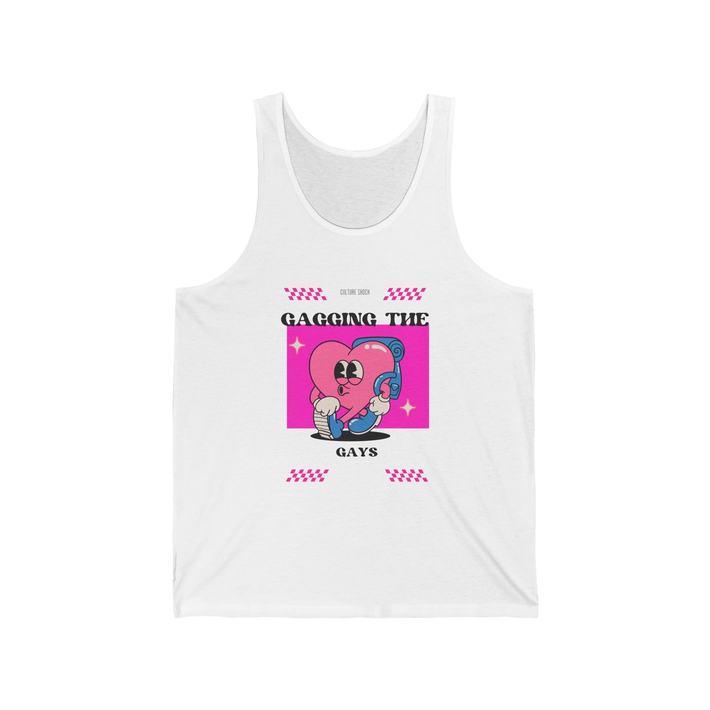 Gagging Unisex Jersey Tank