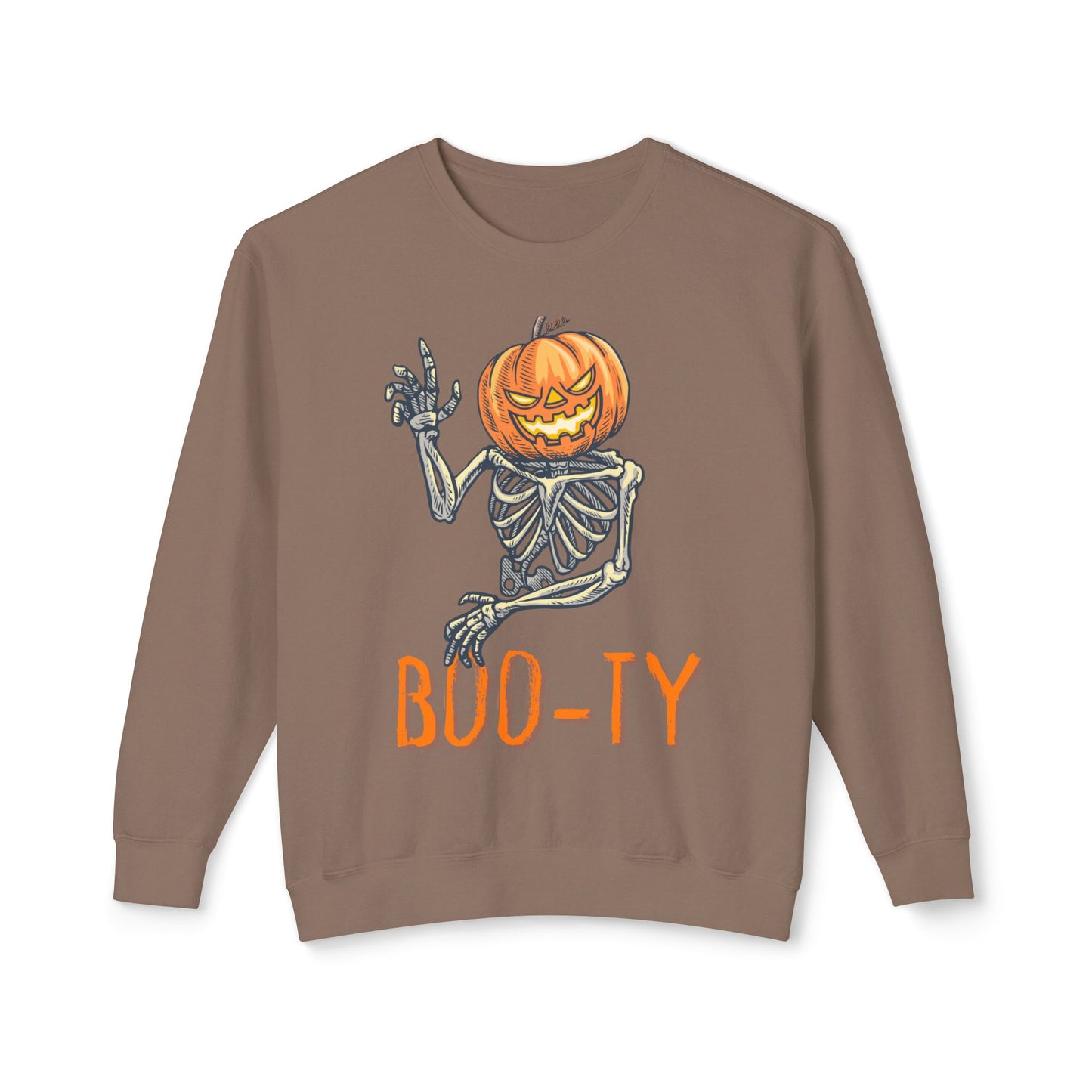 Boo Halloween Unisex Lightweight Crewneck Sweatshirt