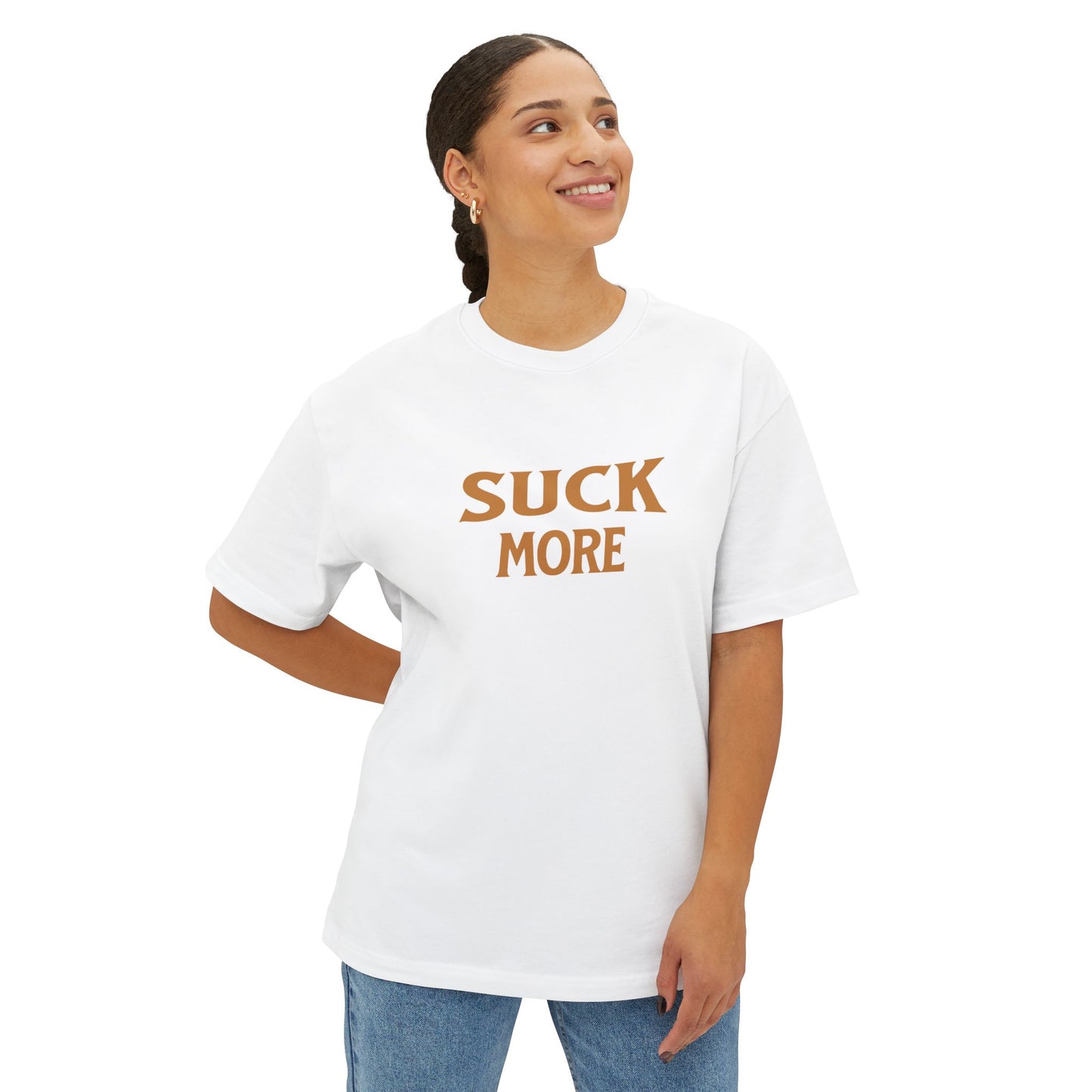 Suck More Unisex Oversized Boxy Tee