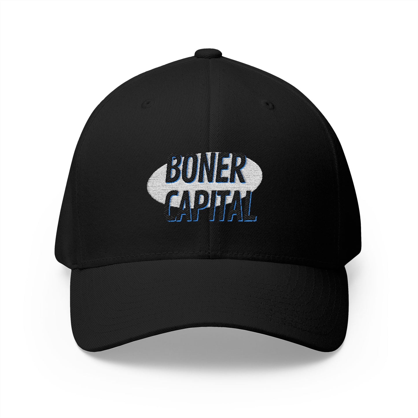 Boner Capital Closed-Back Structured Cap (Embroidery)