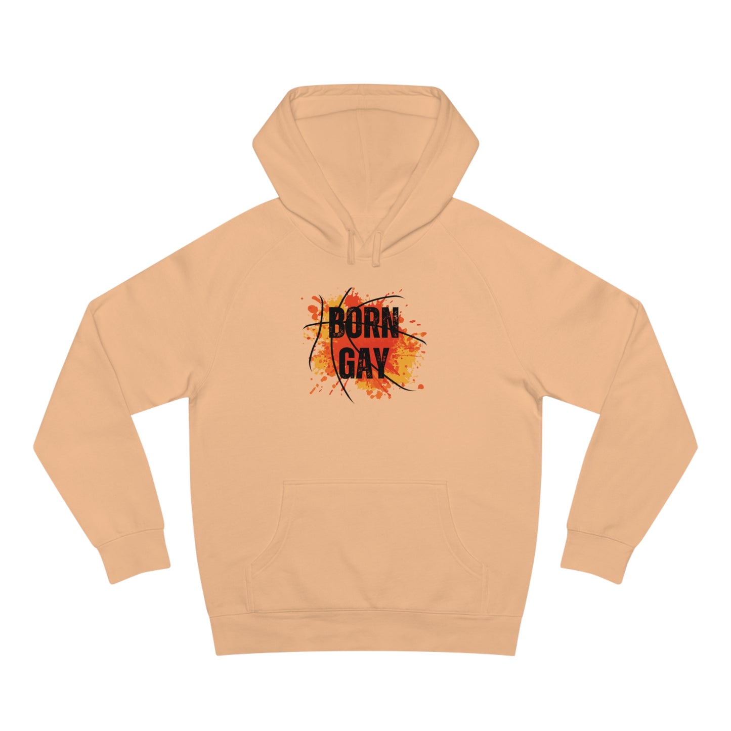 Born Gay Backetball Hoodie