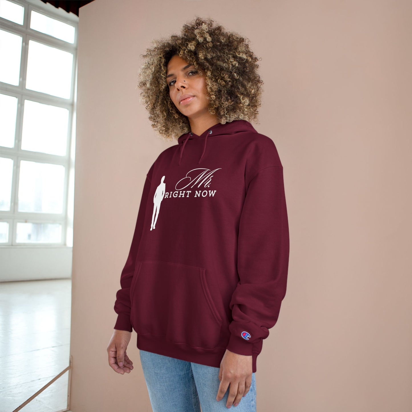 Mr.RightNow Champion Hoodie