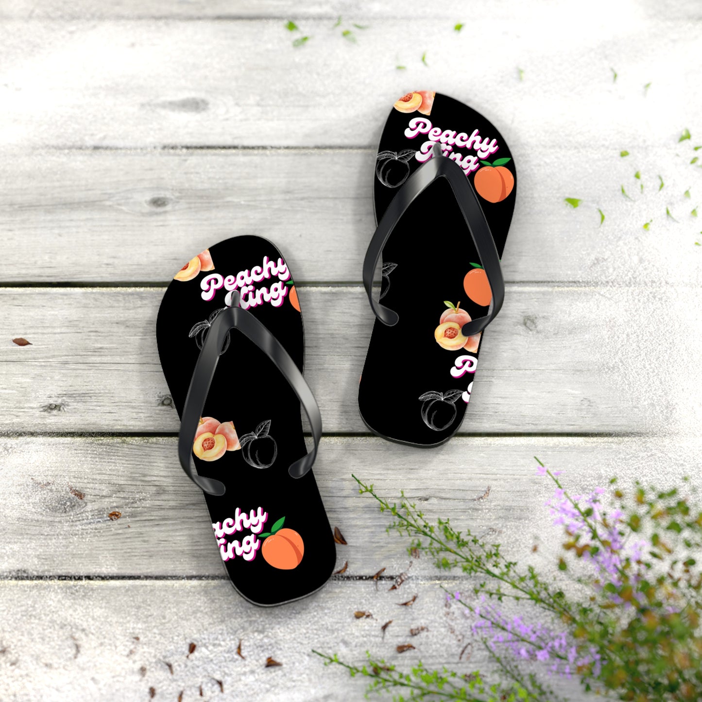 Peachy King Flip Flops