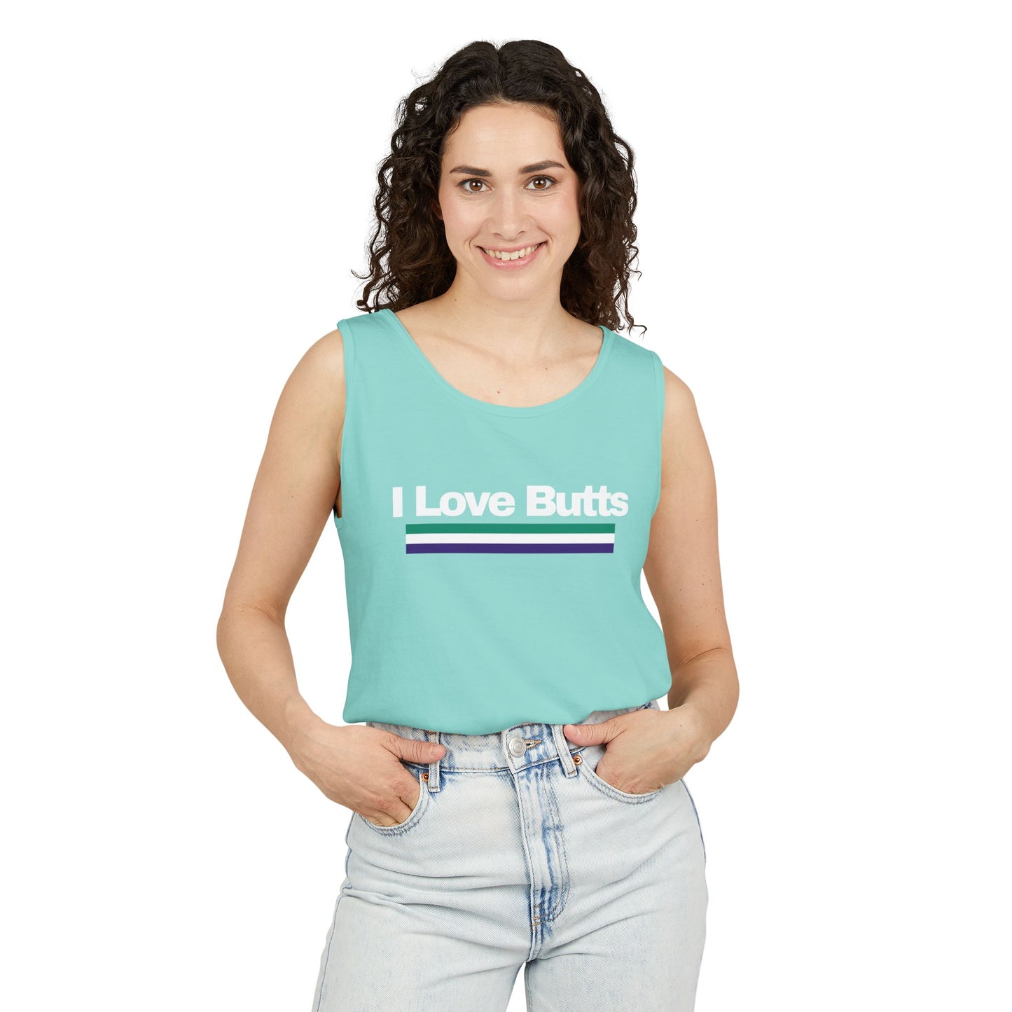 Butts Unisex Garment-Dyed Tank Top