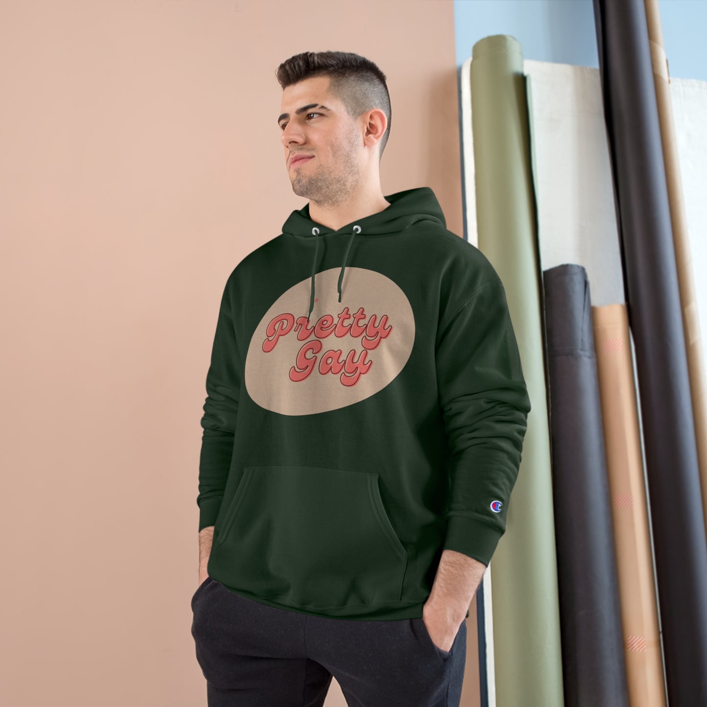 Pretty Gay Champion Hoodie