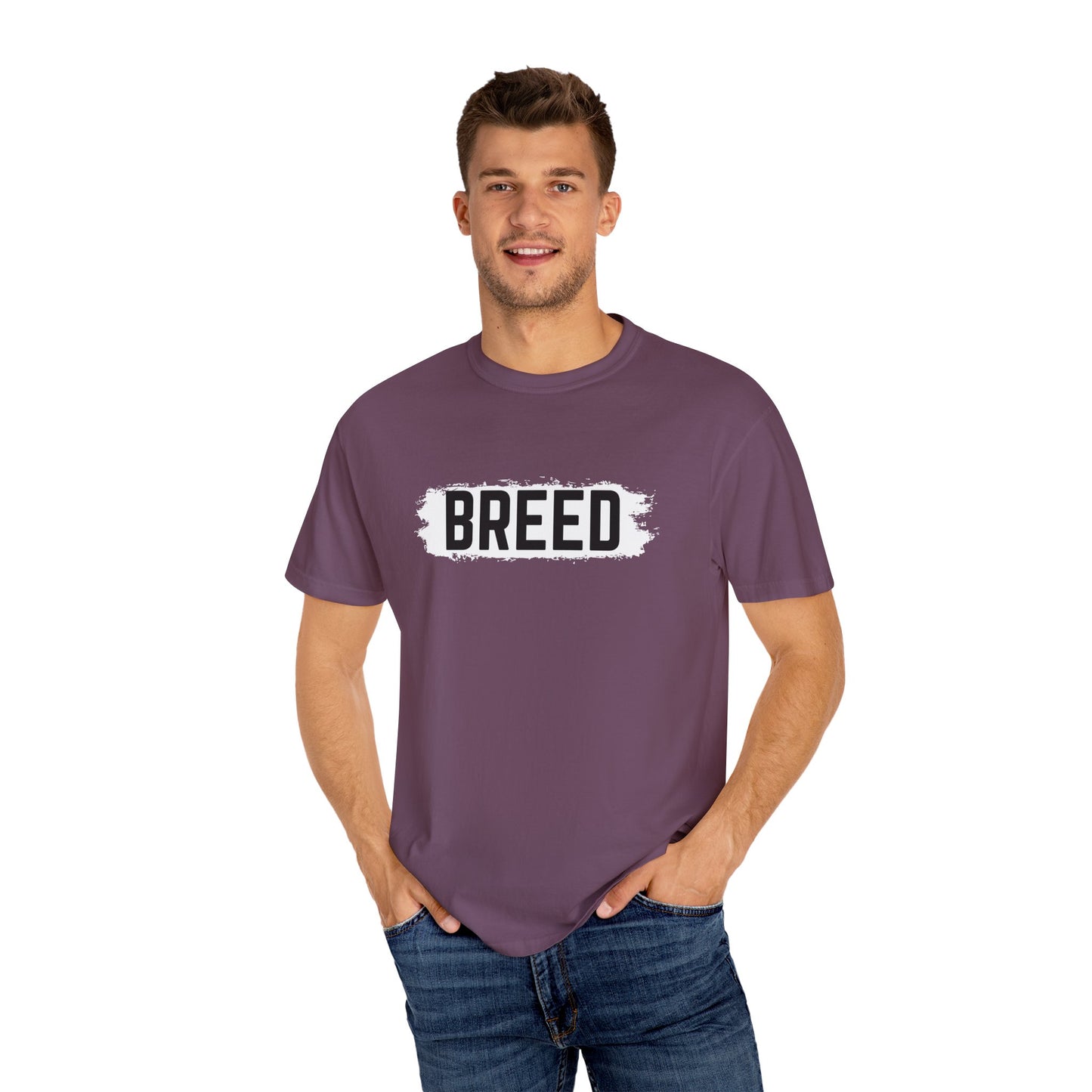 Breed Unisex Garment-Dyed T-shirt