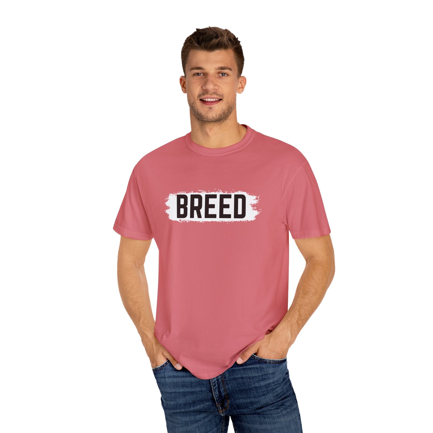 Breed Unisex Garment-Dyed T-shirt