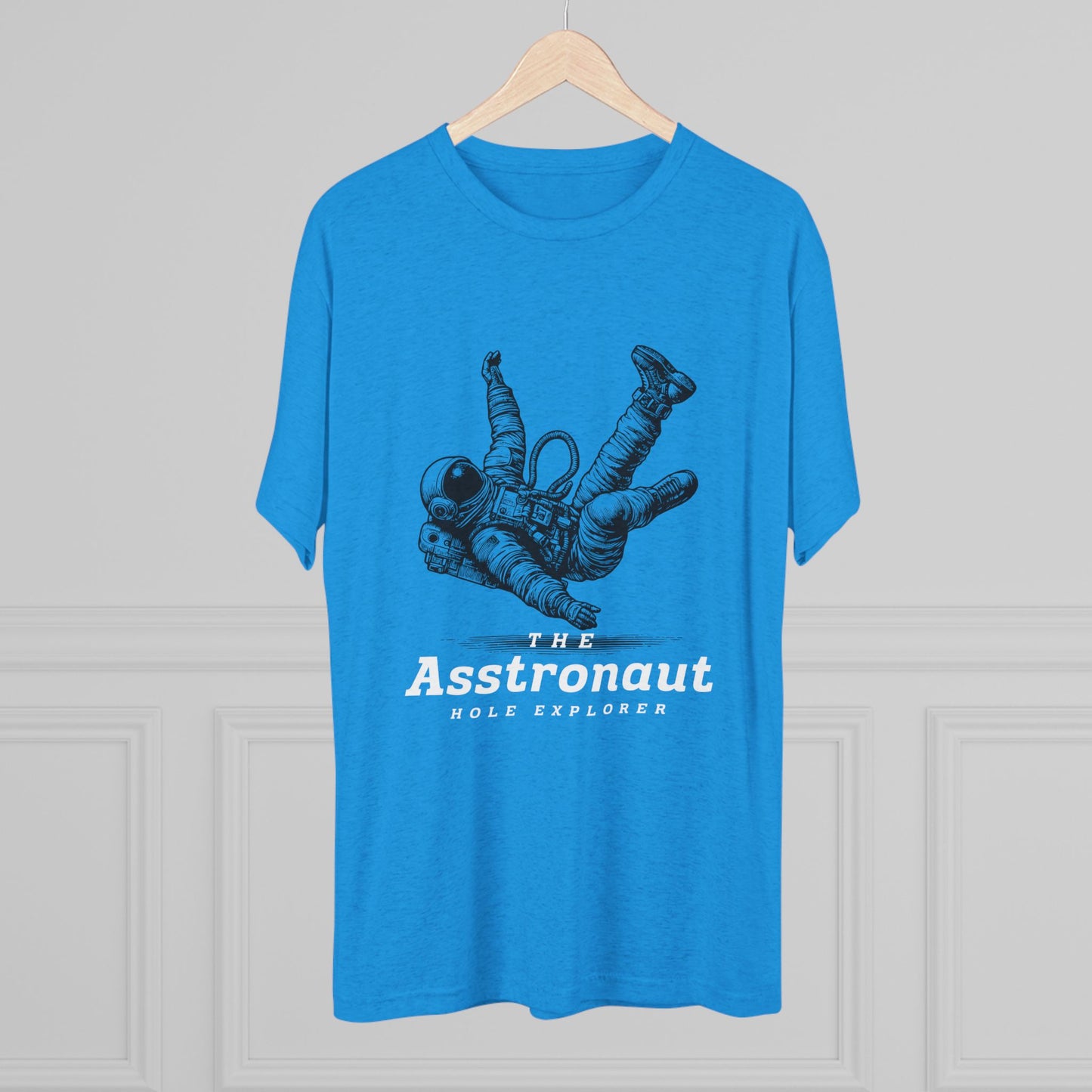 The Asstronaut Unisex Tri-Blend Crew Tee