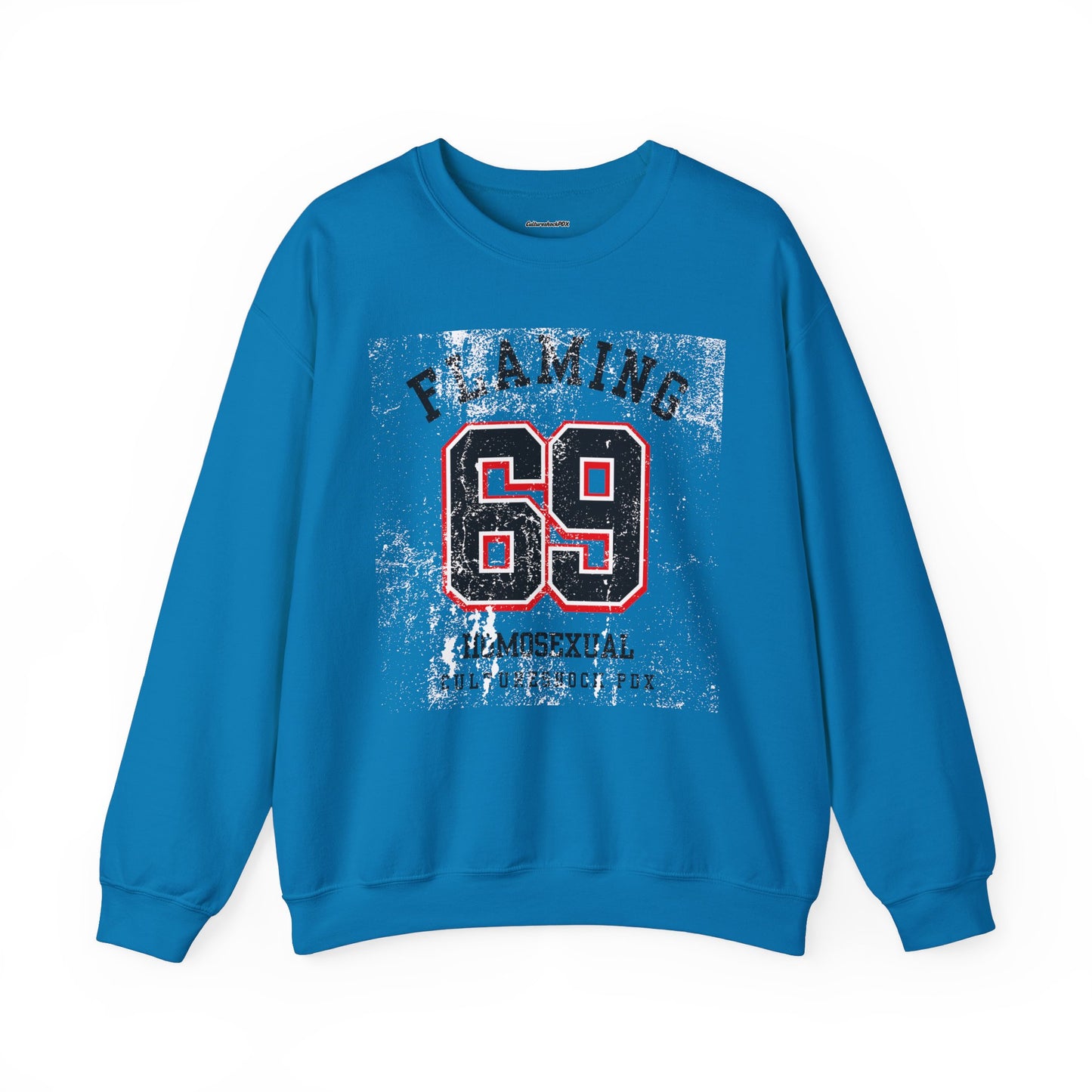 Flaming Unisex Heavy Blend™ Crewneck Sweatshirt