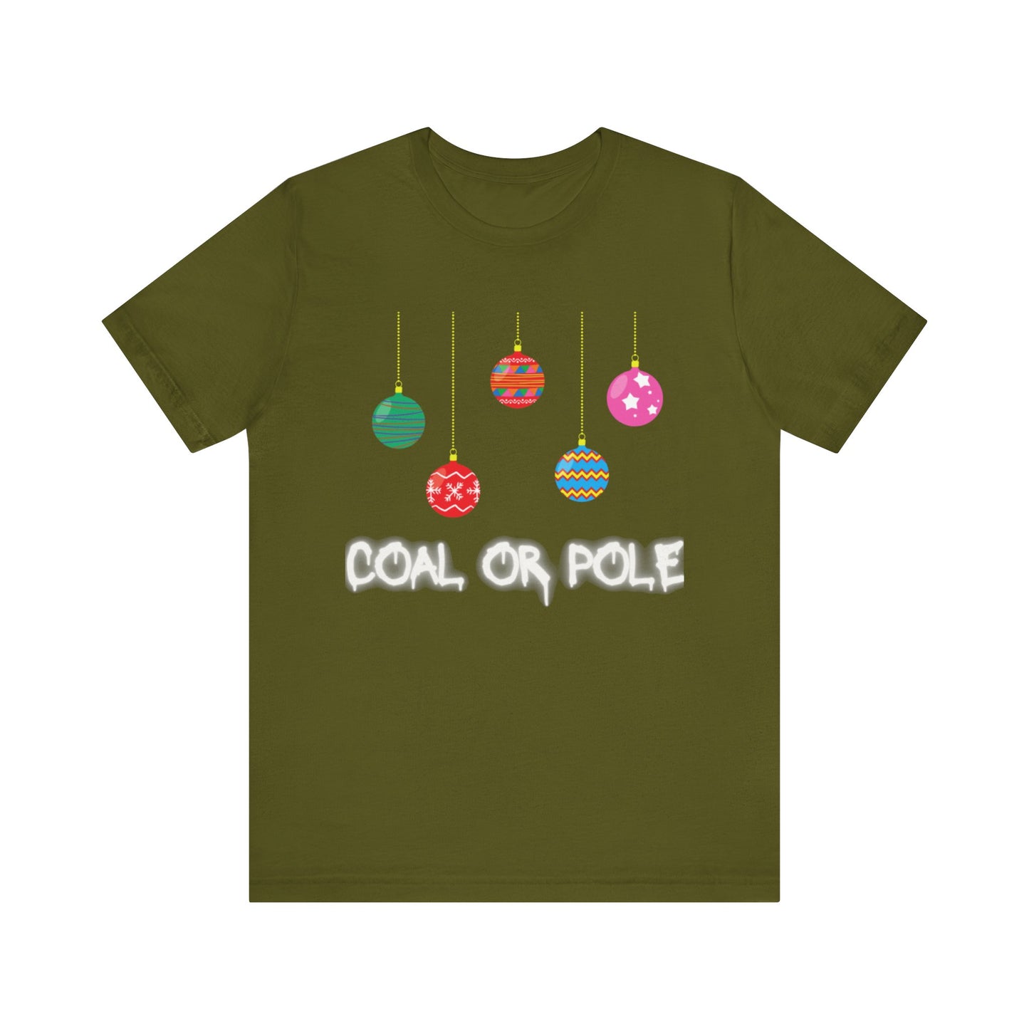 Coal or Pole Unisex Jersey Short Sleeve Tee