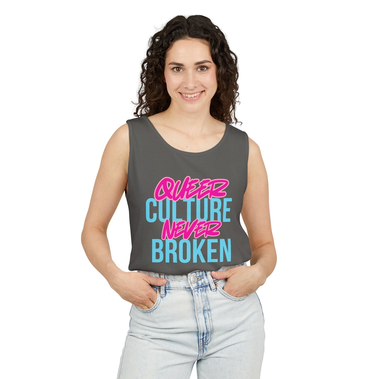 Queer Culture Unisex Garment-Dyed Tank Top