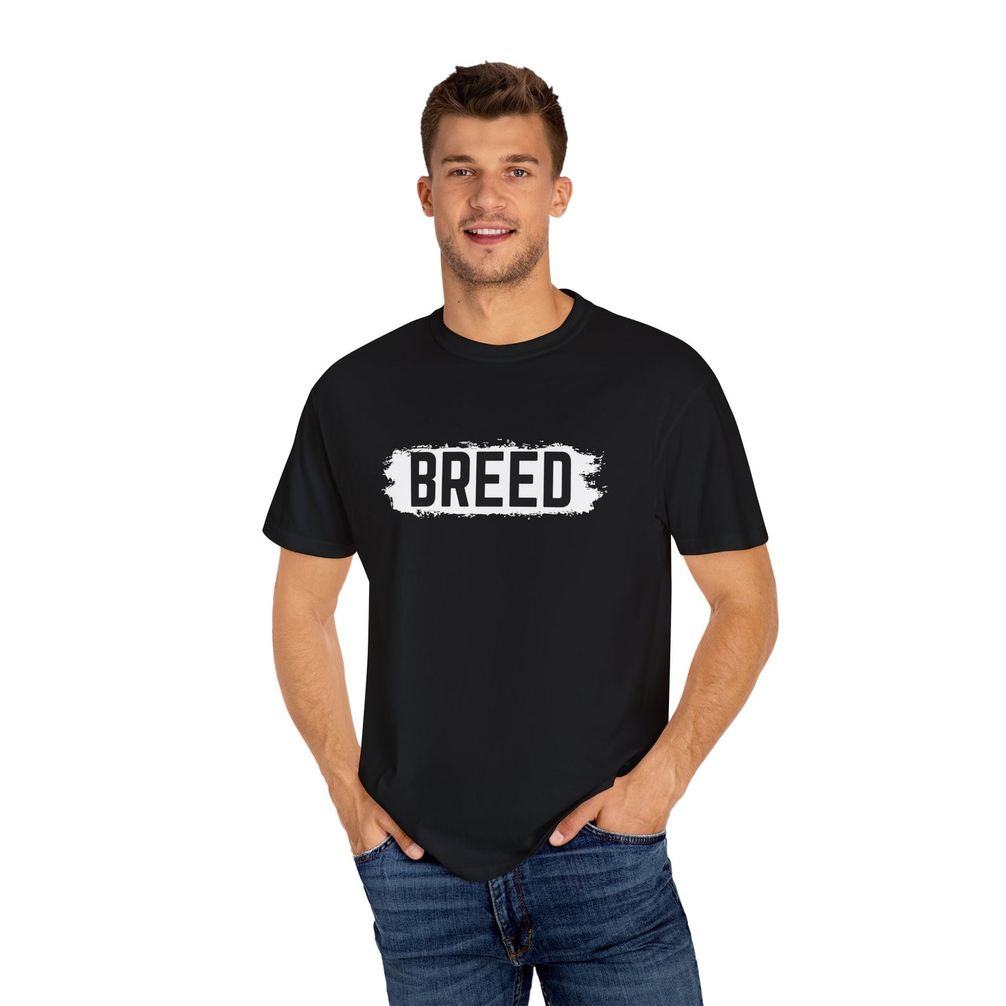 Breed Unisex Garment-Dyed T-shirt