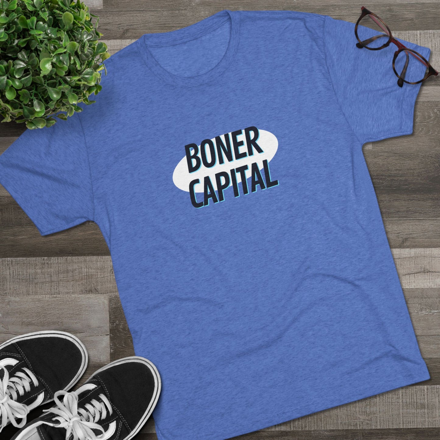Boner Capital Unisex Tri-Blend Crew Tee