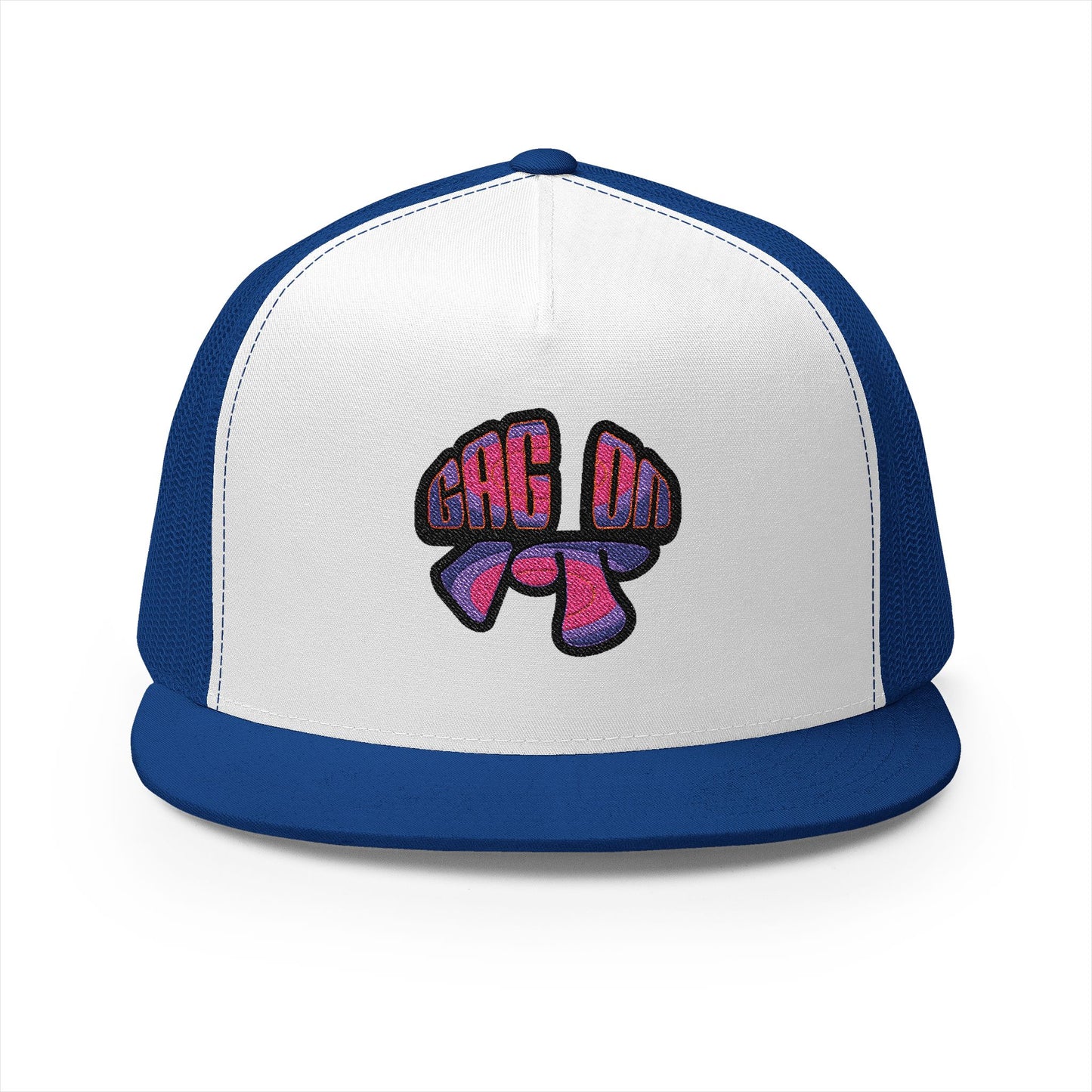 Gag On it 5 Panel Trucker Cap (Embroidery)