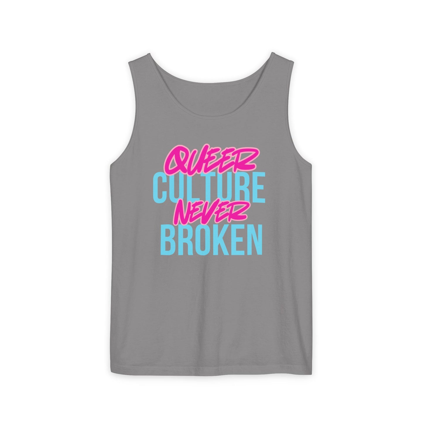 Queer Culture Unisex Garment-Dyed Tank Top