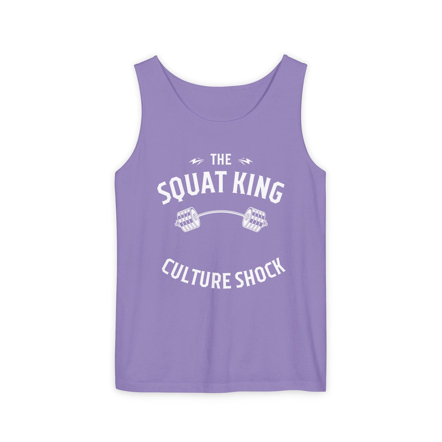 Squat King Unisex Garment-Dyed Tank Top