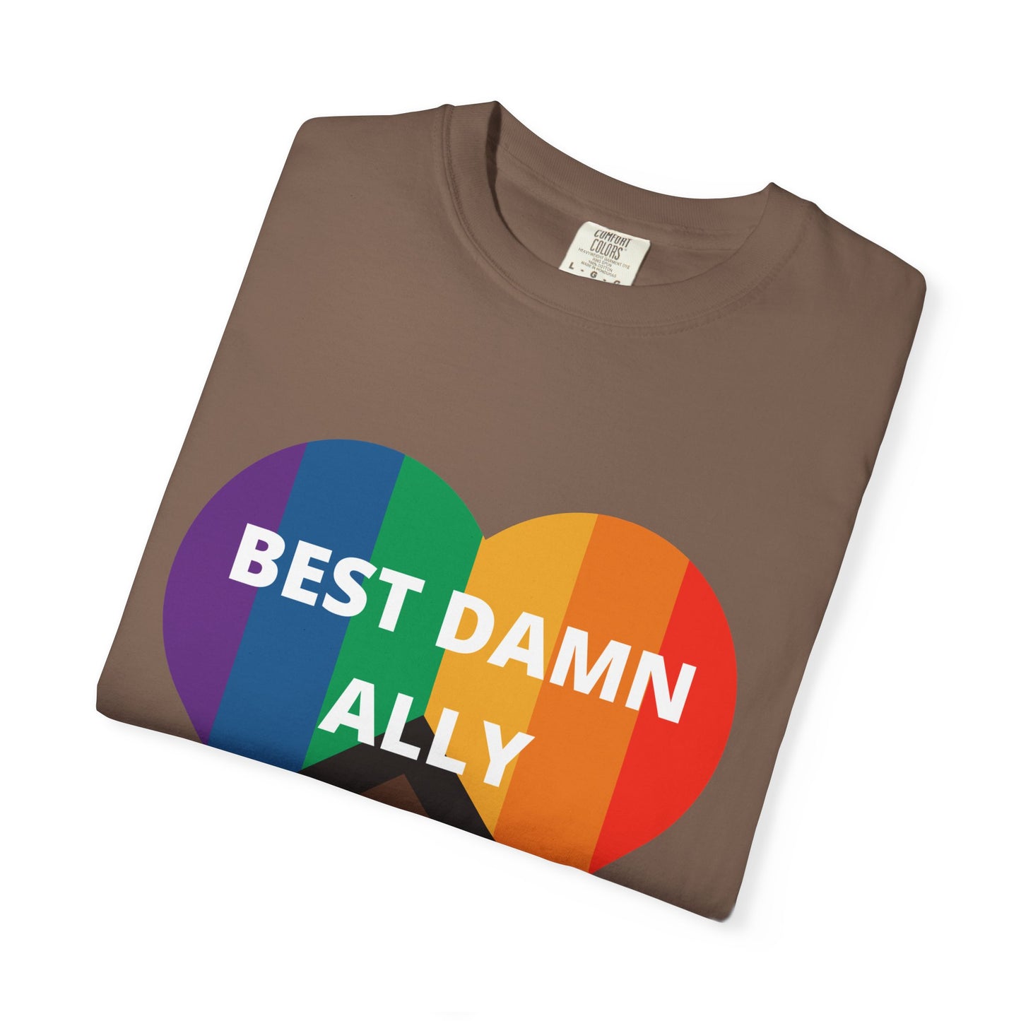 Best Damn Ally Unisex Garment-Dyed T-shirt