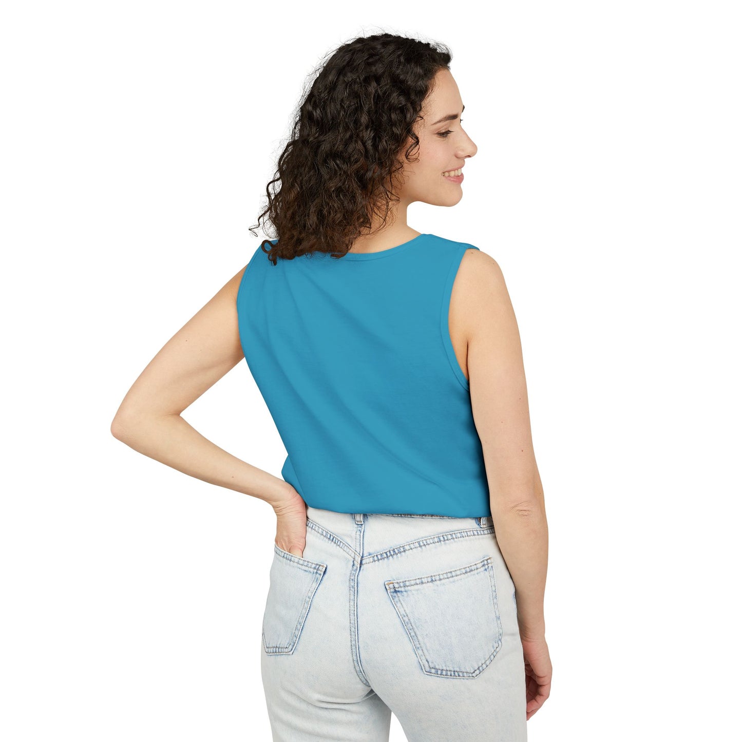 Big Booty Unisex Garment-Dyed Tank Top