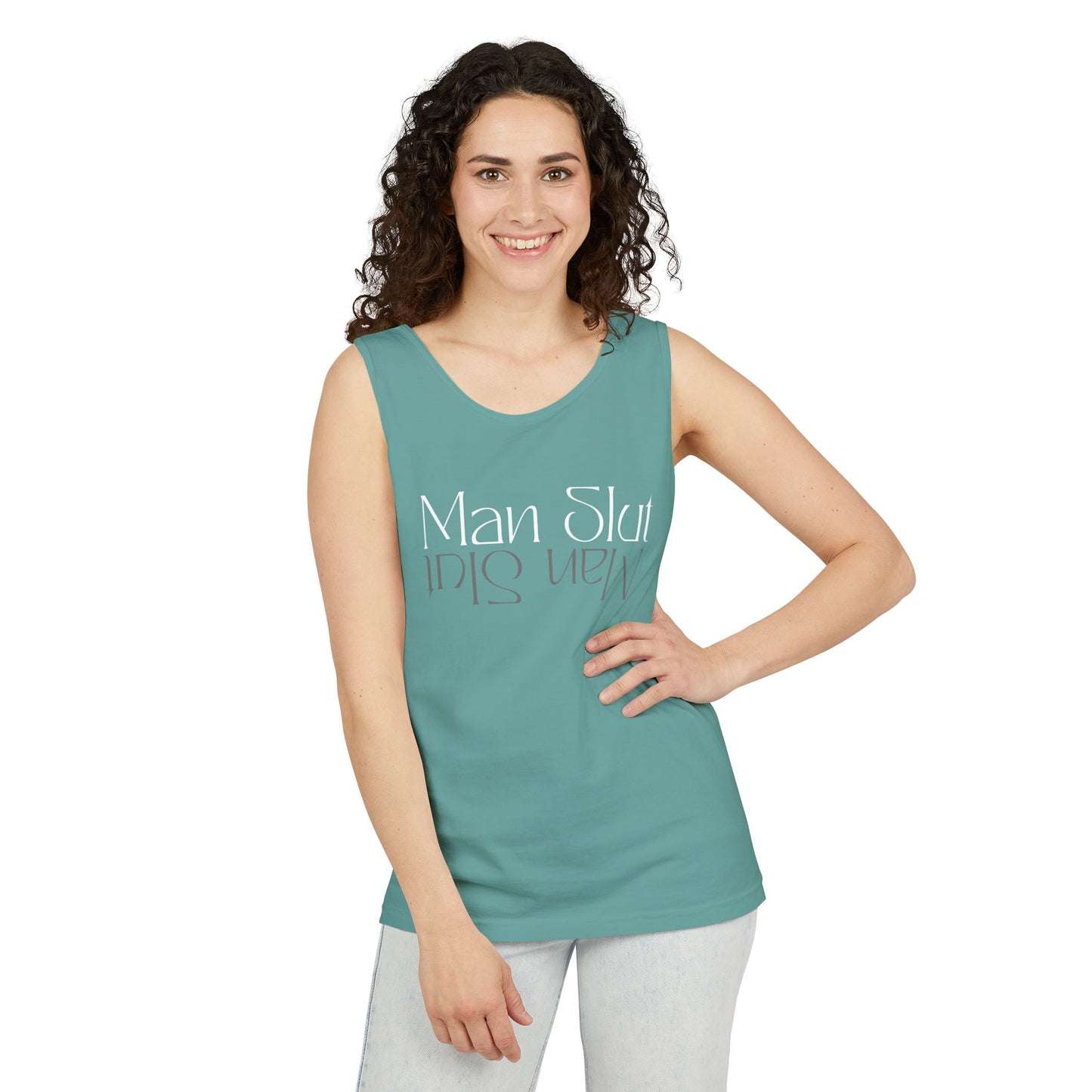 ManSlut 2 Unisex Garment-Dyed Tank Top