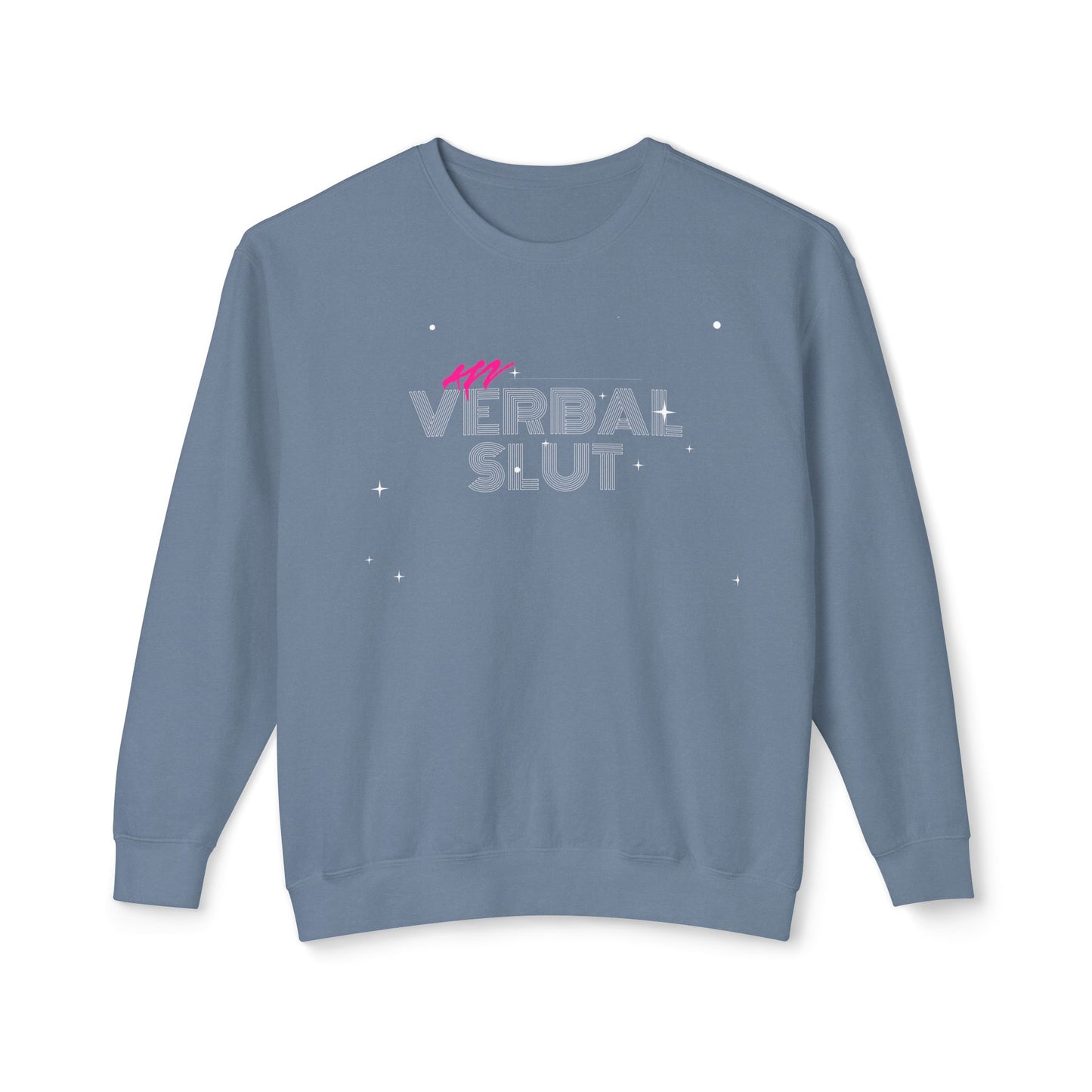 VerbalSlut Unisex Lightweight Crewneck Sweatshirt