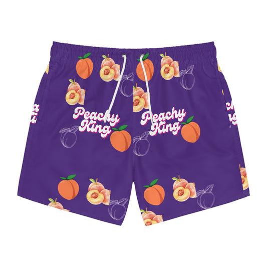 Peachy King Swim Trunks (AOP)