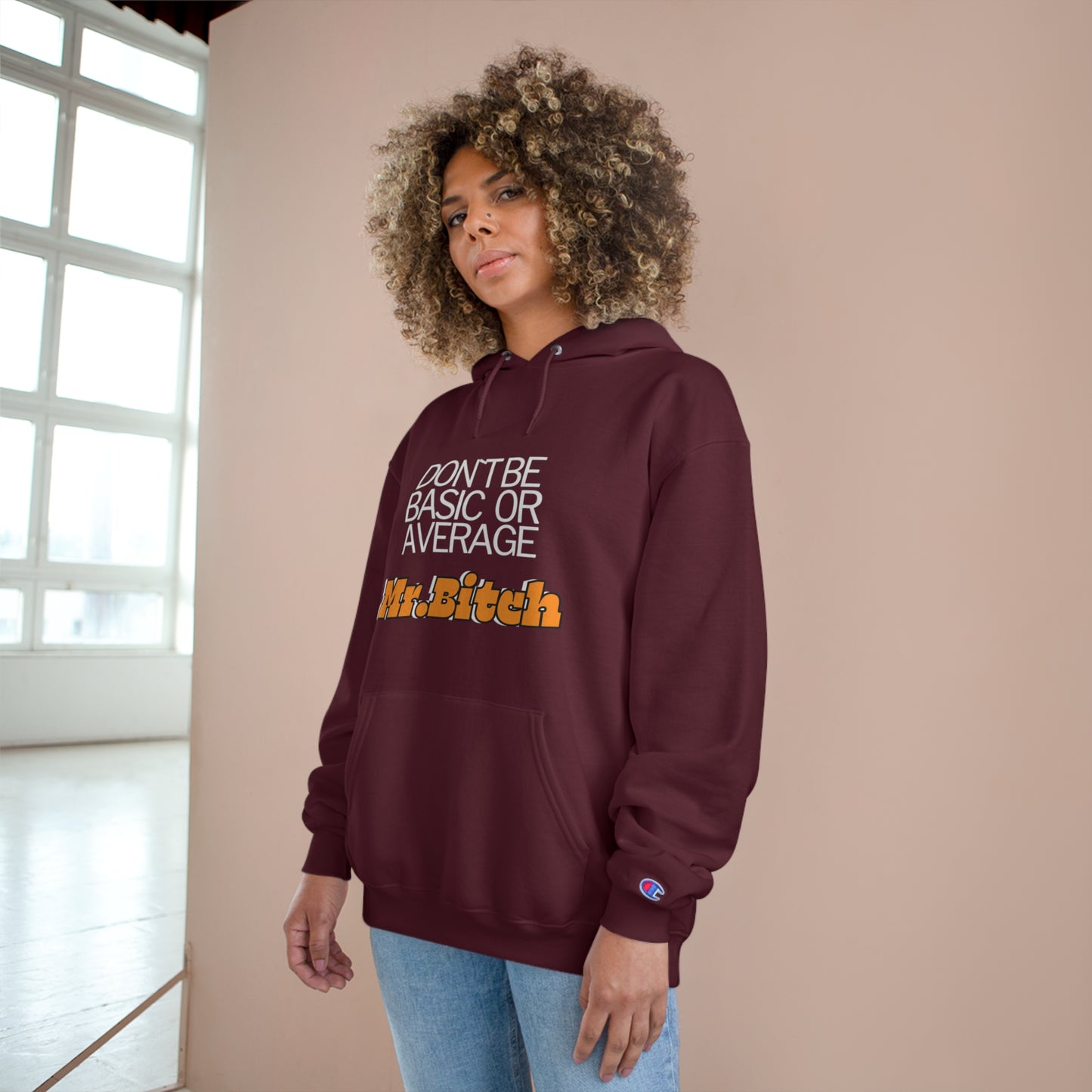 Mr.B***h #1 Champion Hoodie