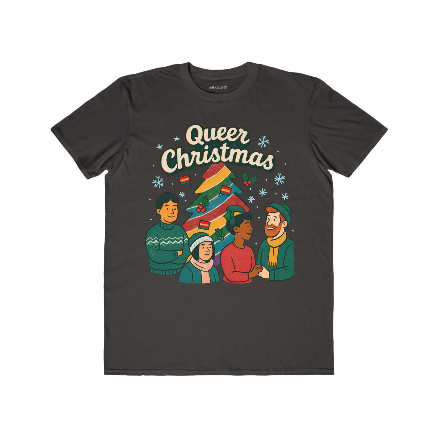 Queer Christmas Men's Lightweight Fashion Tee