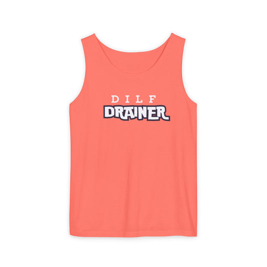 Dilf  Drainer Unisex Garment-Dyed Tank Top