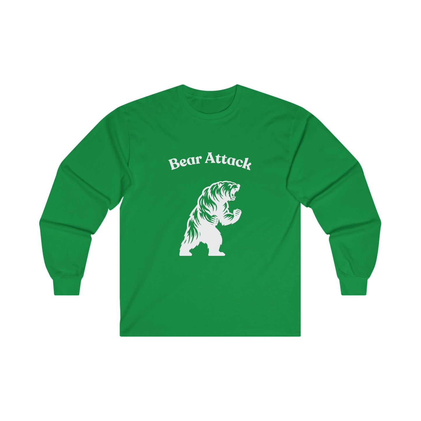 Bear Attack Unisex Ultra Cotton Long Sleeve Tee