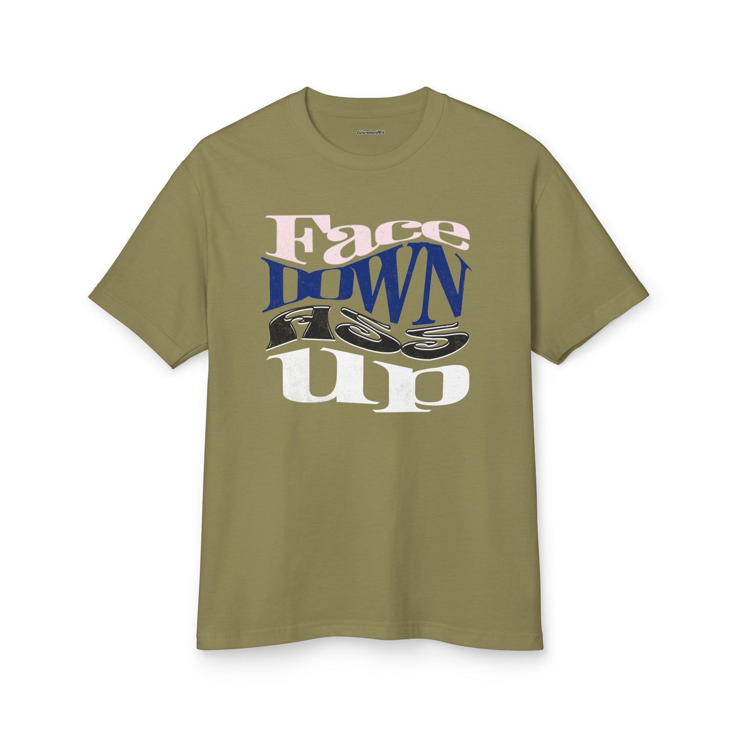 Face down Unisex Garment-Dyed Heavyweight Cotton Tee