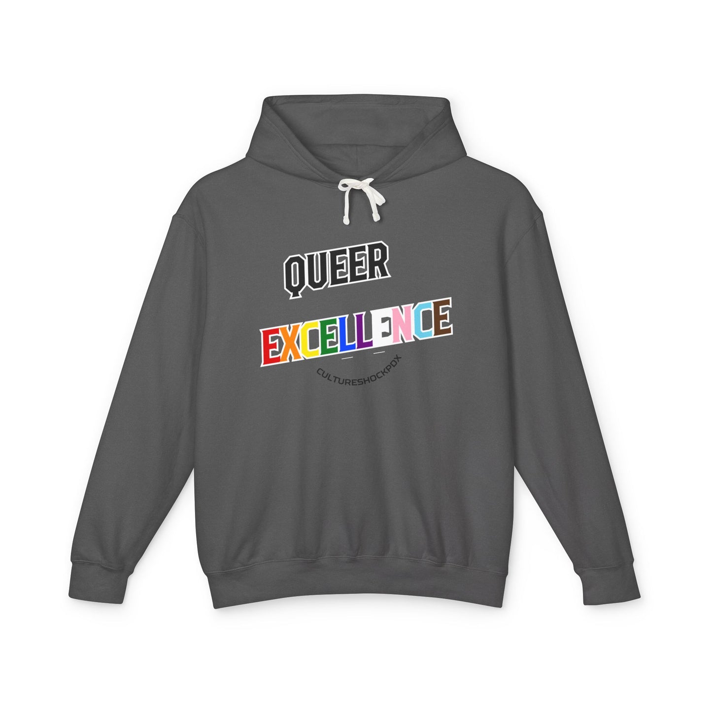Queer Excellence Unisex Lightweight Hooded Sweatshirt
