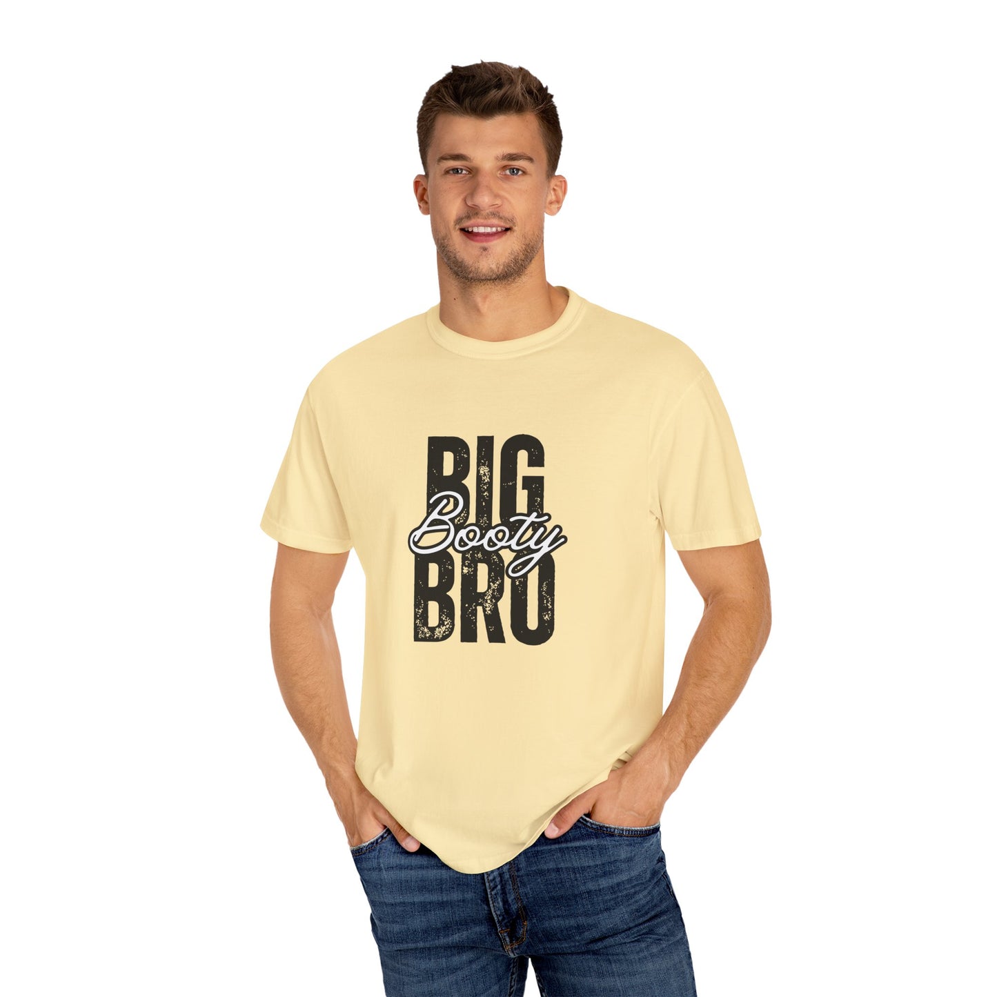 Big Booty Bro Unisex Garment-Dyed T-shirt