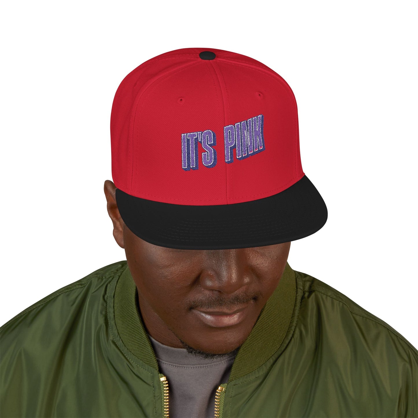 It's Pink Snapback (Embroidery)